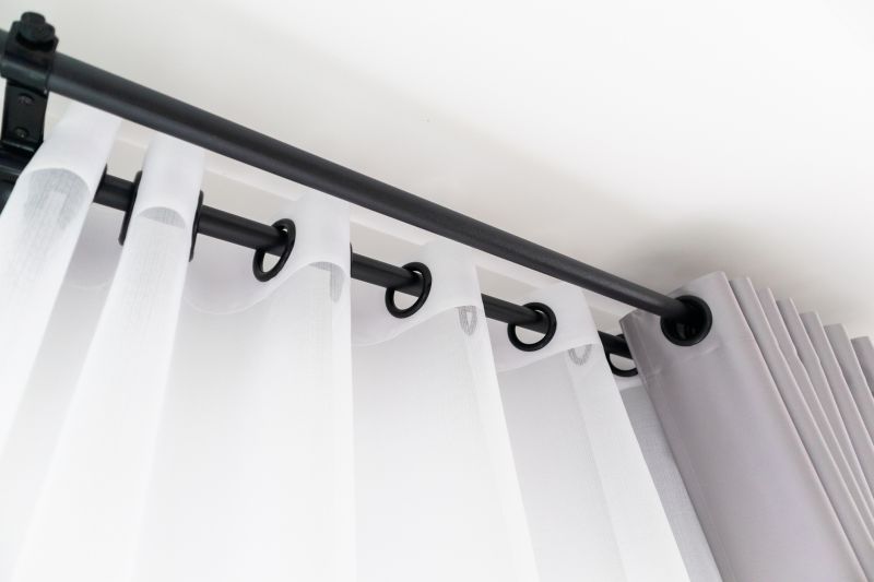 Professional Curtain Rod Setup