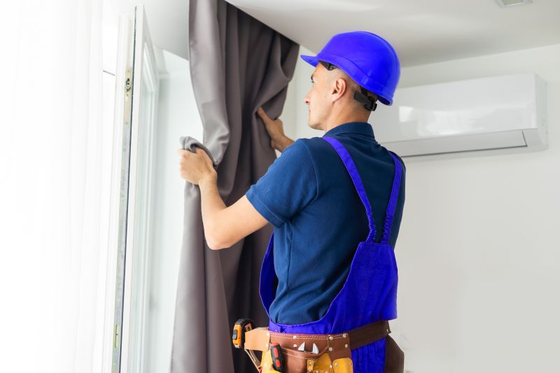 Local Curtain Hanging pros at work